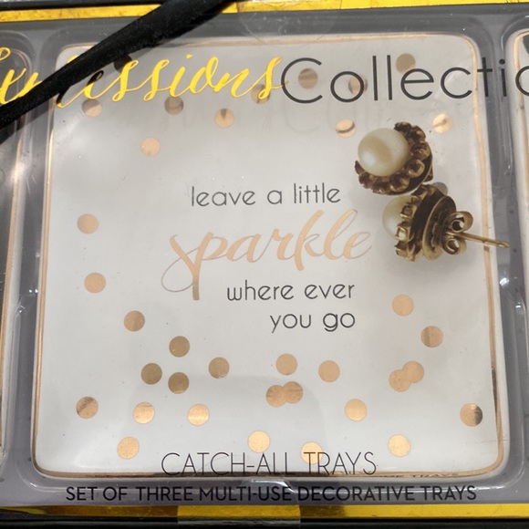 Set of multi use decorative trays - Picture 3 of 5